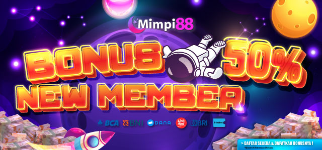 Bonus New Member 50%