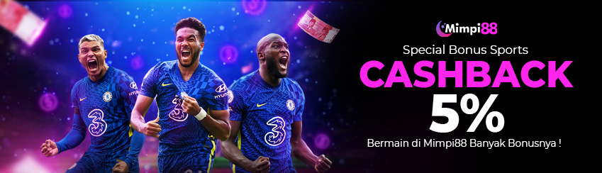 Bonus Mingguan Cashback 5% SPORTS