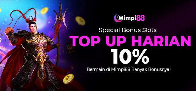 Bonus Harian 10% Slots