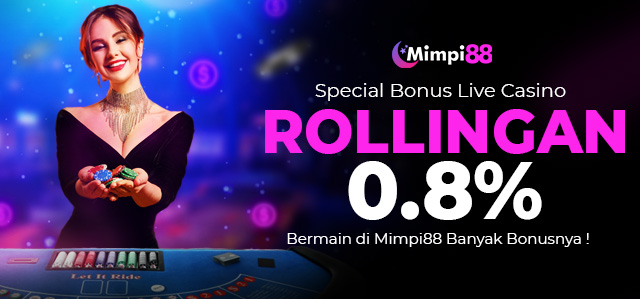 Bonus Commission 0.8% Live Casino